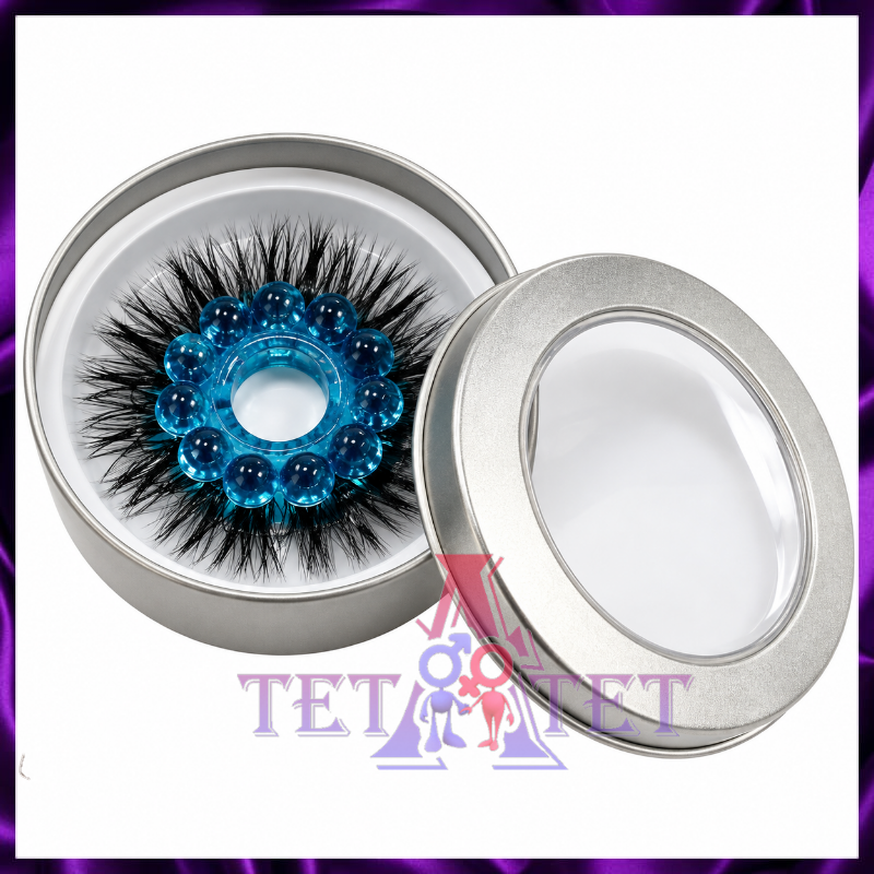 Эрекционное кольцо с вибрирующими элементами и рельефными шариками